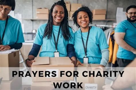 Prayers for Charity Work: Inspiration to .